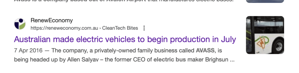 Little Train Australian specialist EV public relations agency